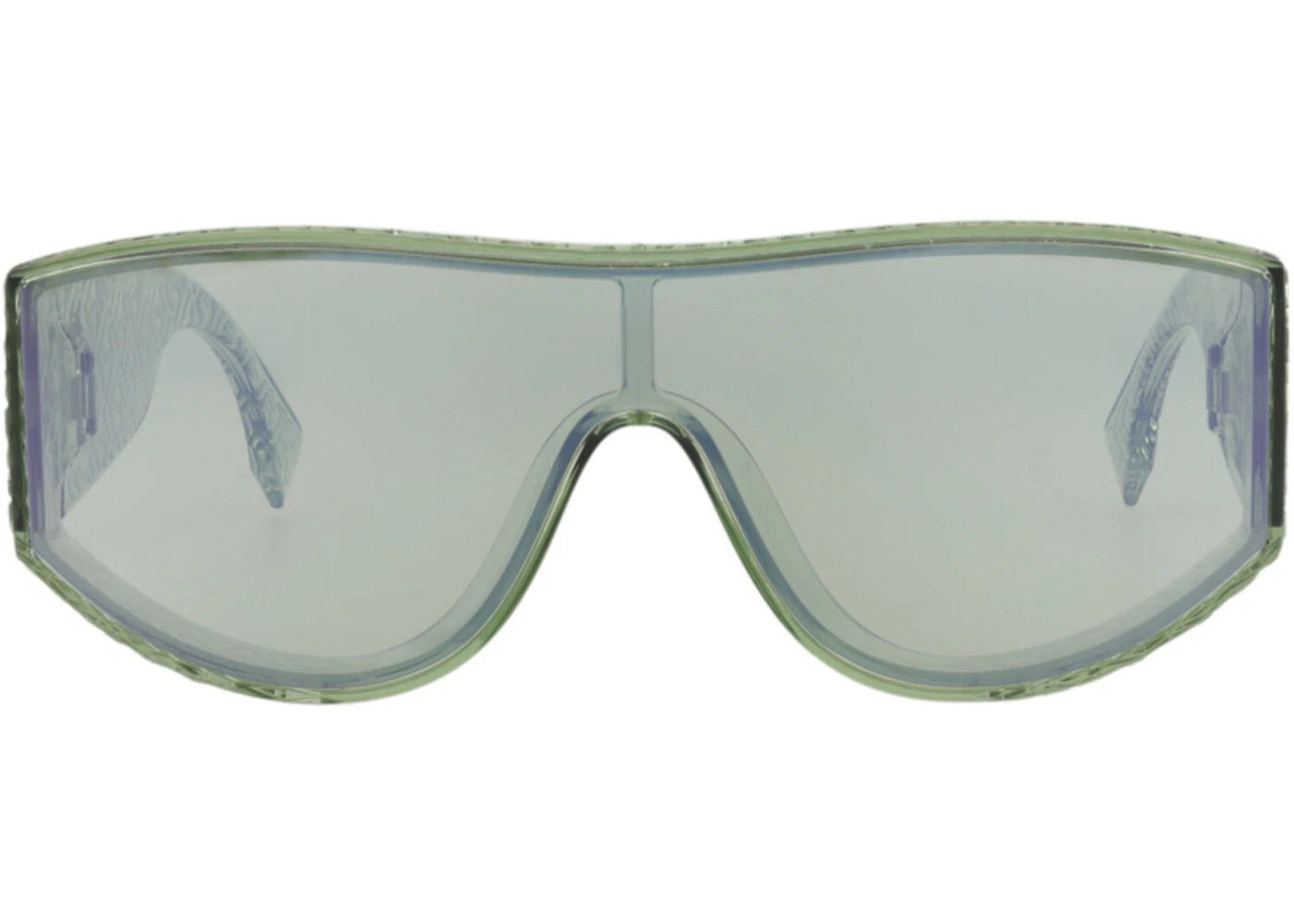 Fendi Shield-Frame Injection Sunglasses Green Green Green (FE40128I-00-93Q)