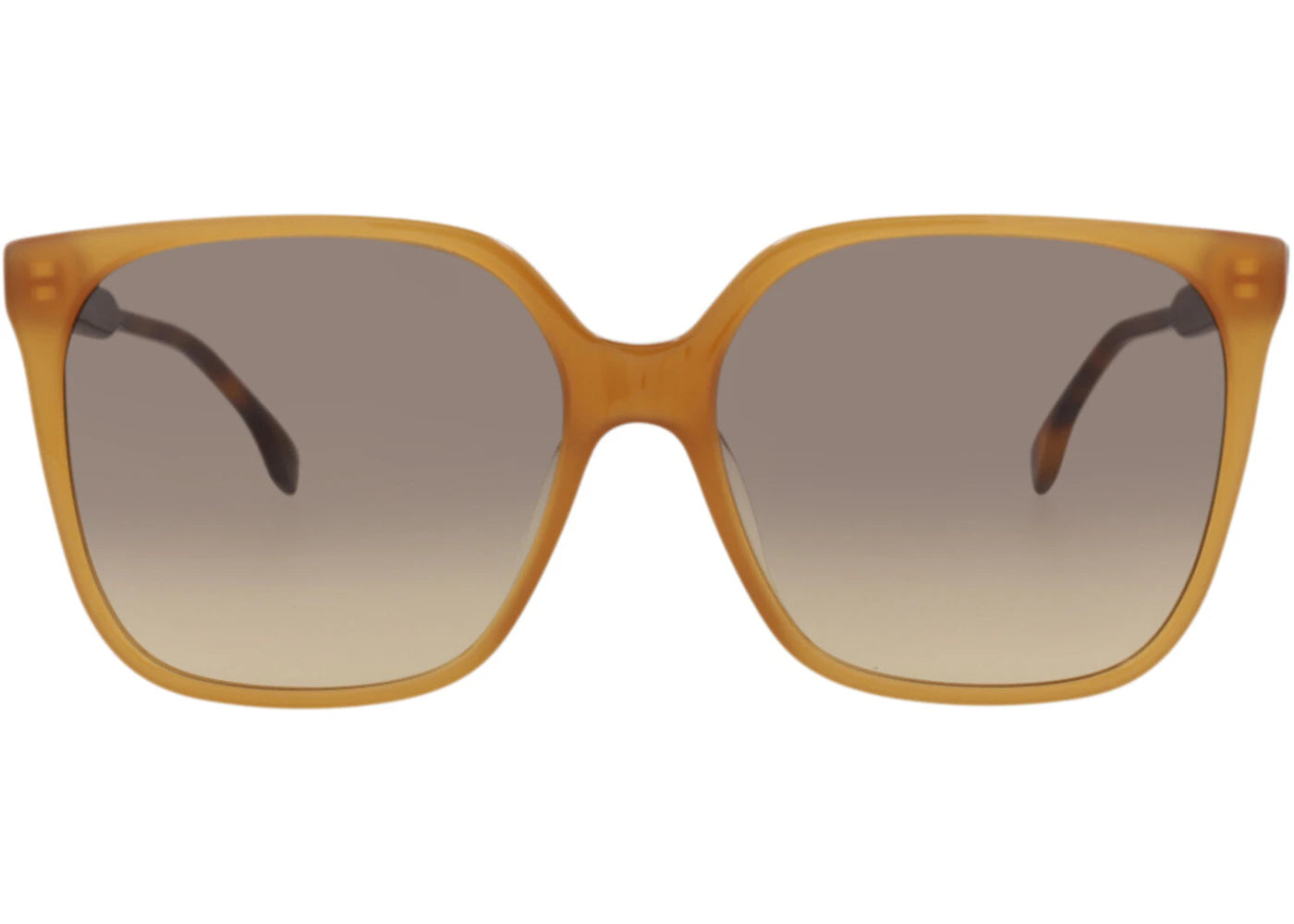 Fendi Square-Frame Acetate Sunglasses Beige/Beige/Brown (FE40030I-59-57E)