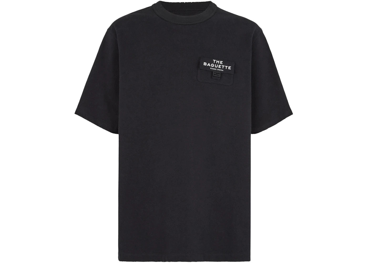 Fendi by Marc Jacobs Jersey Short-Sleeved Crew-Neck T-Shirt Black