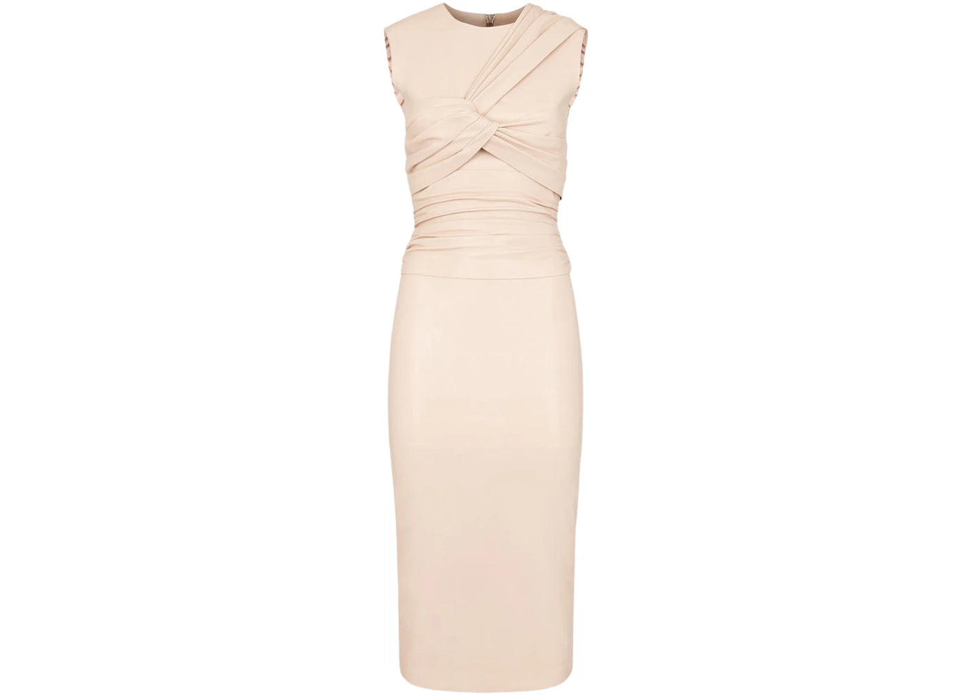 Fendi x SKIMS Leather Dress Sand