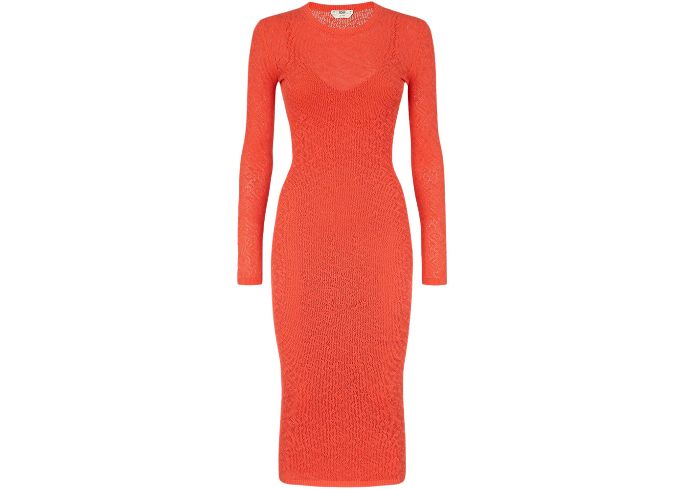 Fendi x SKIMS Long Sleeve Midi Dress Georgia