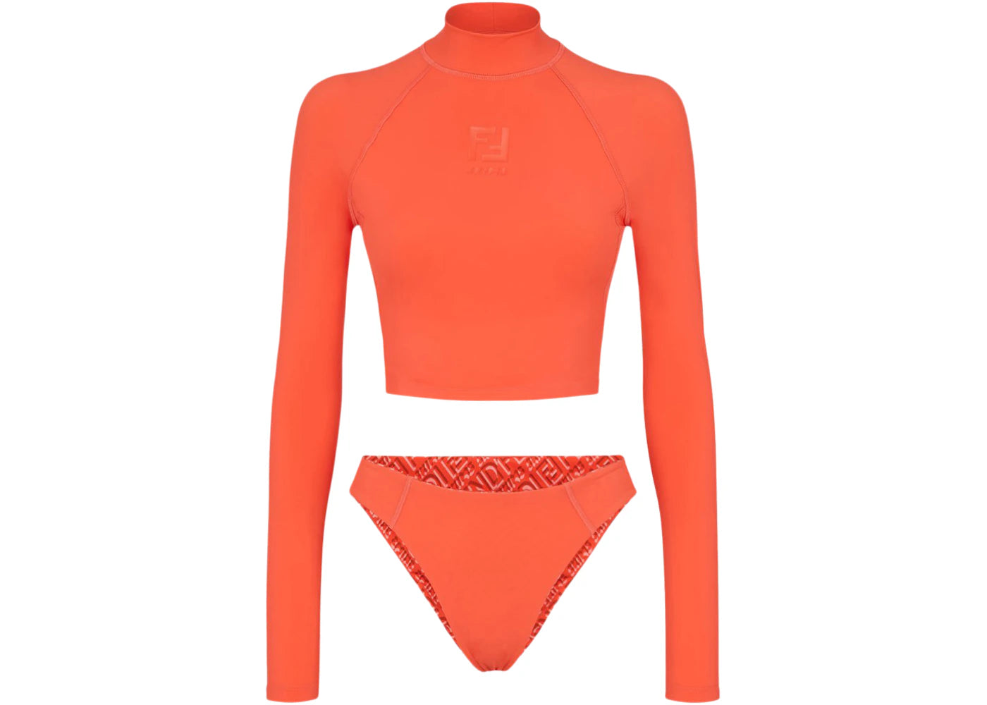 Fendi x SKIMS Long Sleeve Swim Set Georgia
