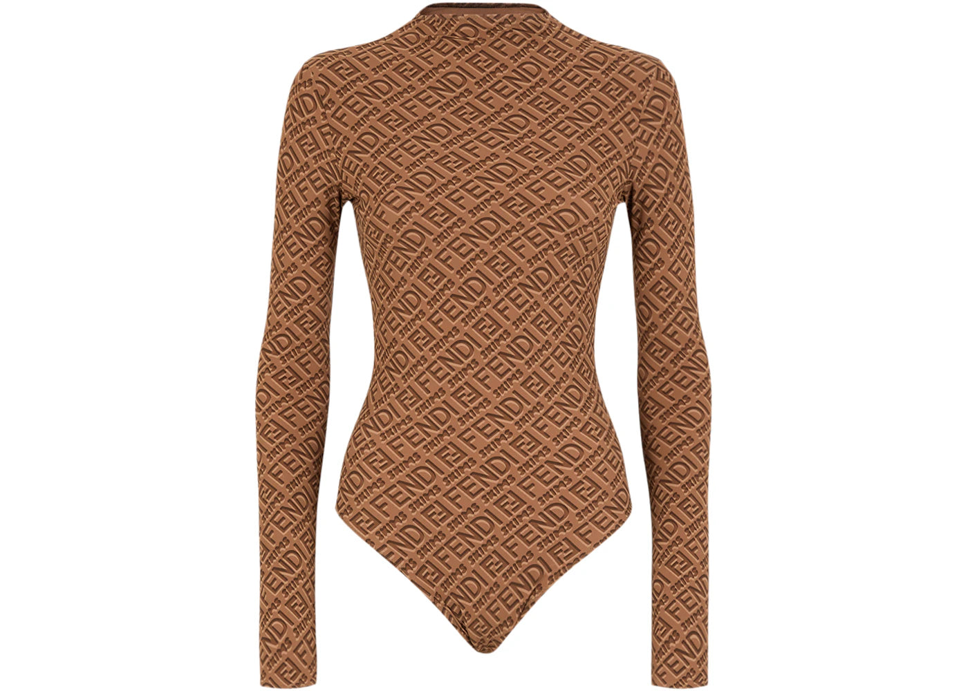 Fendi x SKIMS Mock Neck Long Sleeve Bodysuit California