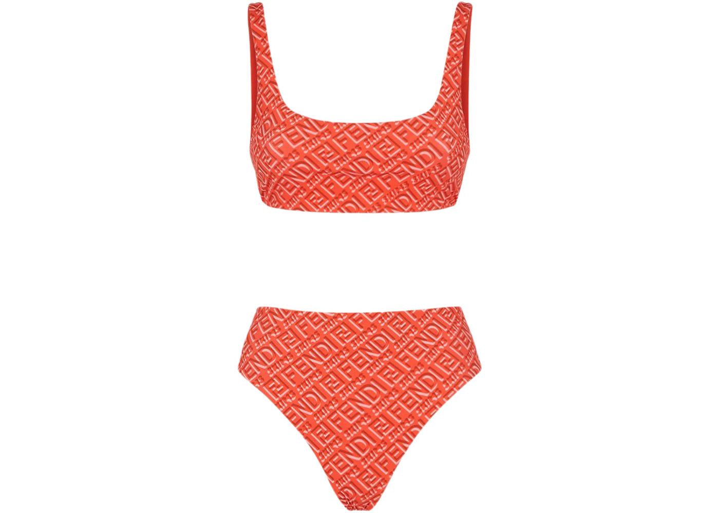Fendi x SKIMS Reversible Two-Piece Swimsuit Georgia