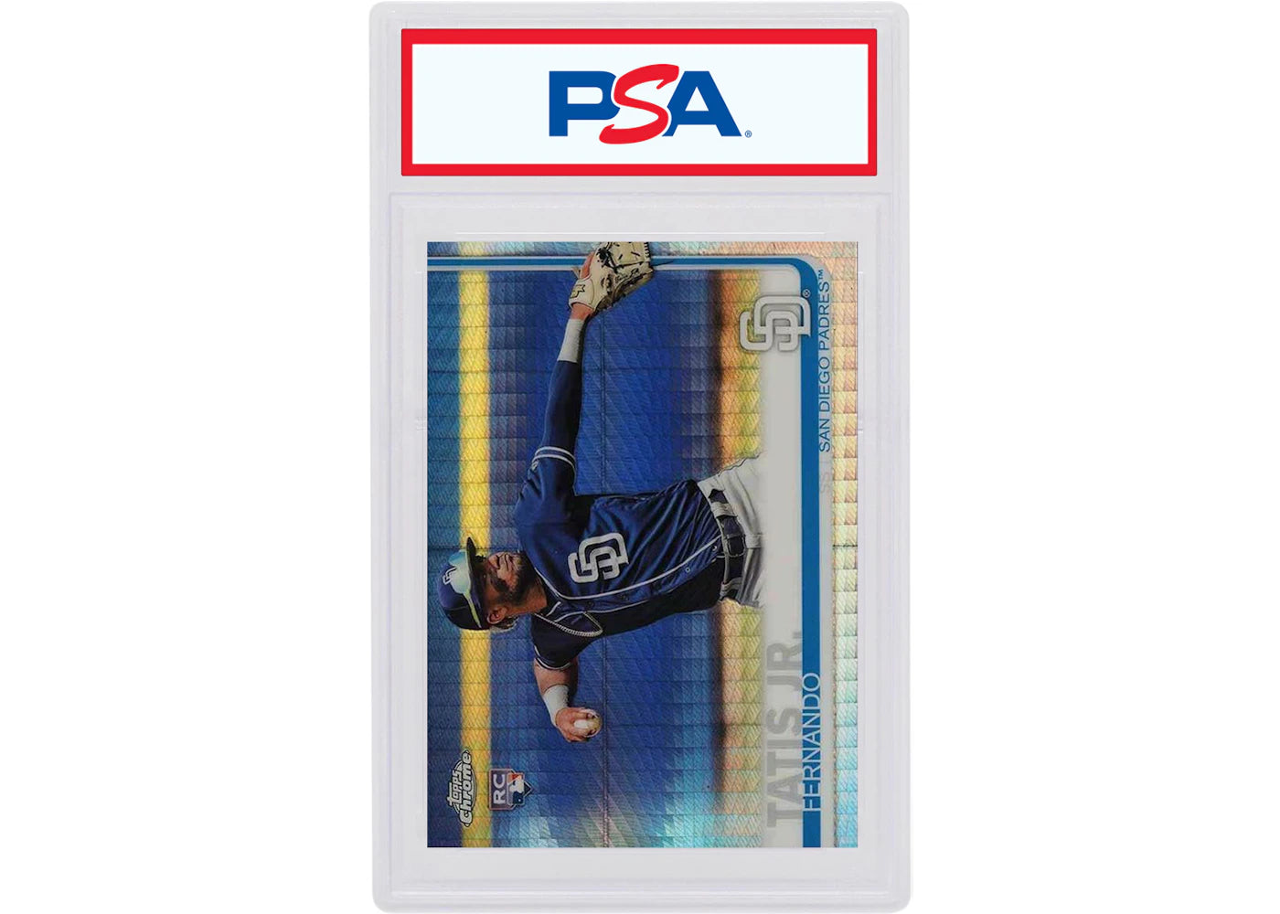 Fernando Tatis Jr. 2019 Topps Chrome Rookie Prism #203 (PSA or BGS Graded)