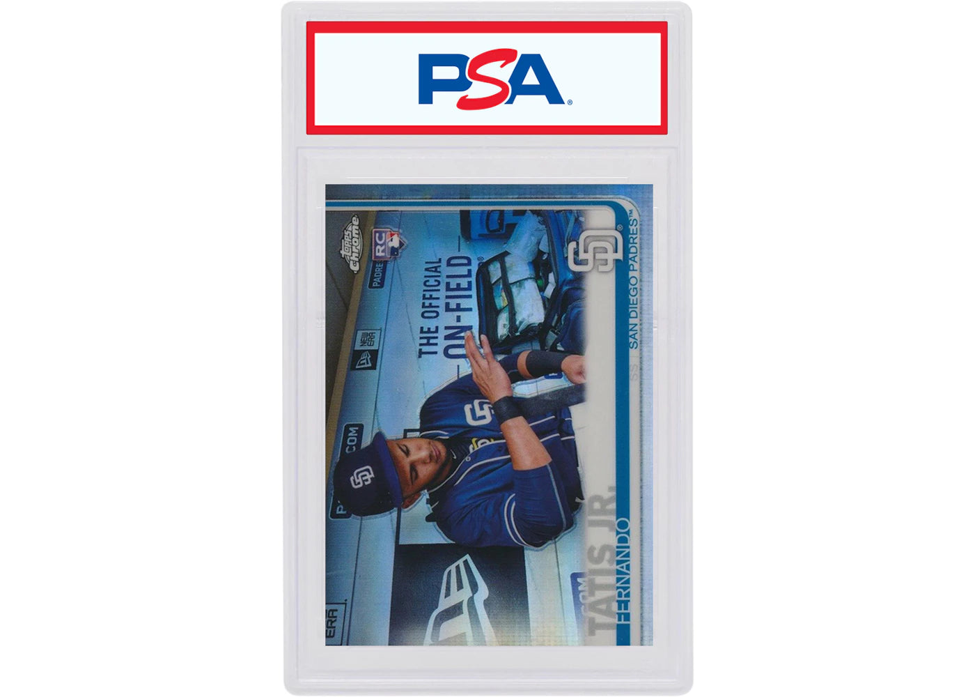 Fernando Tatis Jr. 2019 Topps Complete Set Rookie Chrome #410 (PSA or BGS Graded)