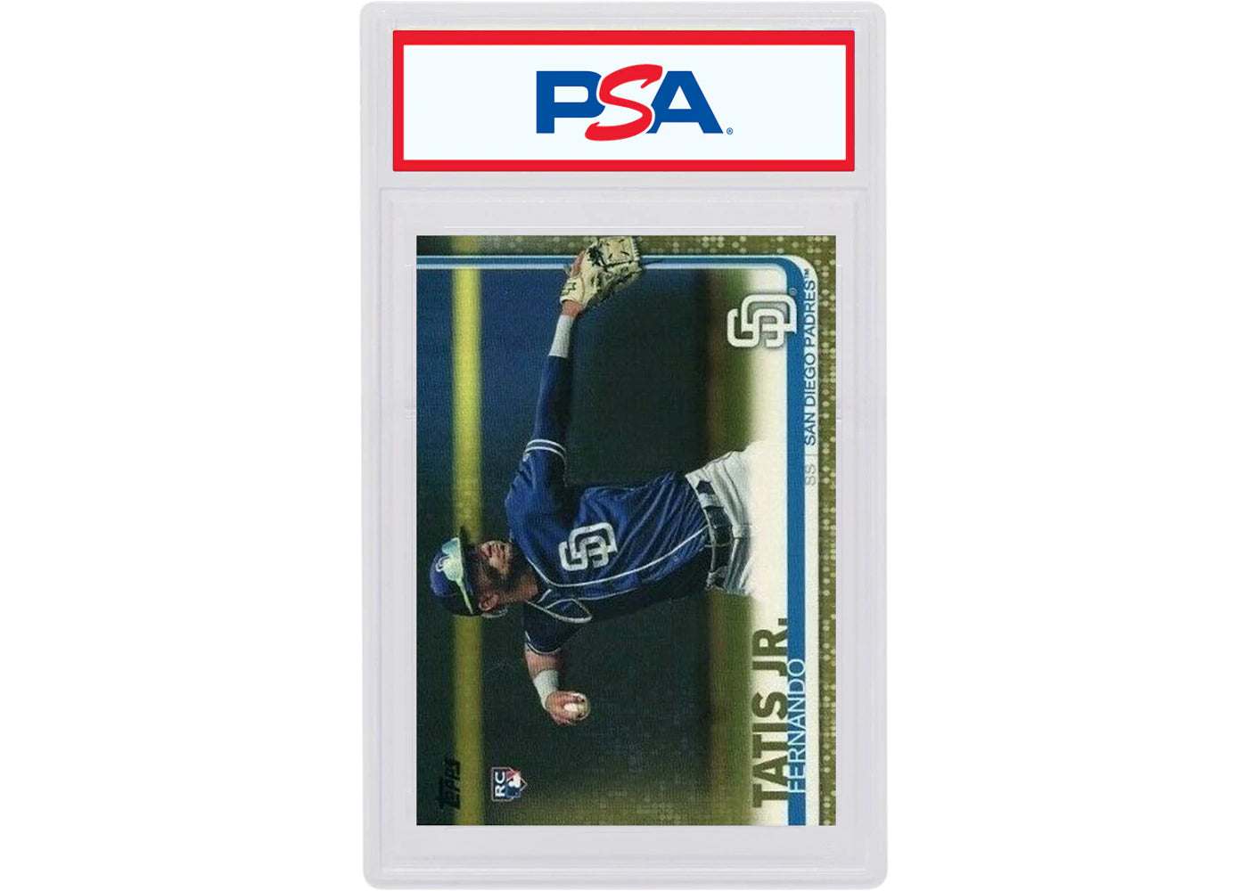 Fernando Tatis Jr. 2019 Topps Rookie Gold /2019 #410 (PSA or BGS Graded)