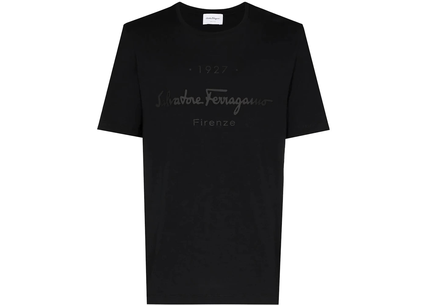 Ferragamo 1927 Signature T-shirt Black