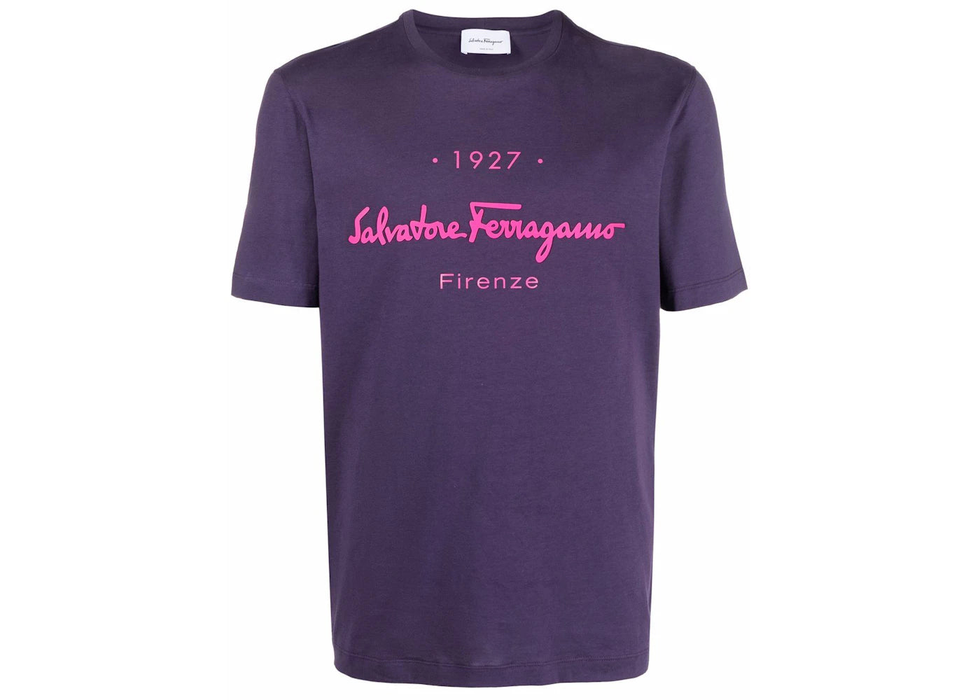Ferragamo 1927 Signature T-shirt Deep Purple
