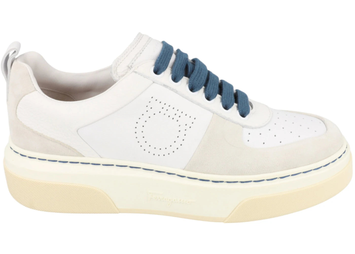 Ferragamo Cassina Low-Top Sneakers White (Women's)