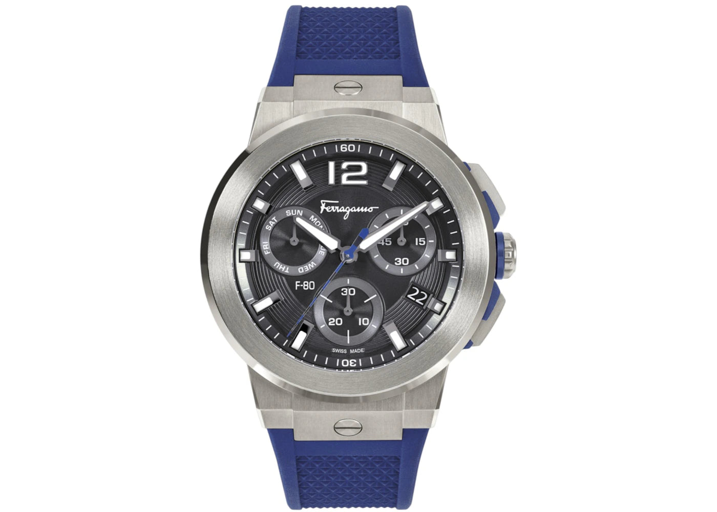 Ferragamo F-80 Titanium Tech Silicone SFMT00222