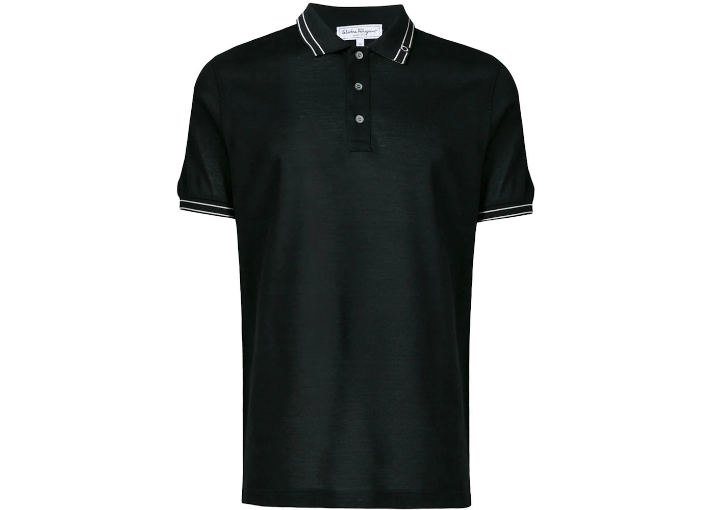 Ferragamo Gancio Polo Shirt Black
