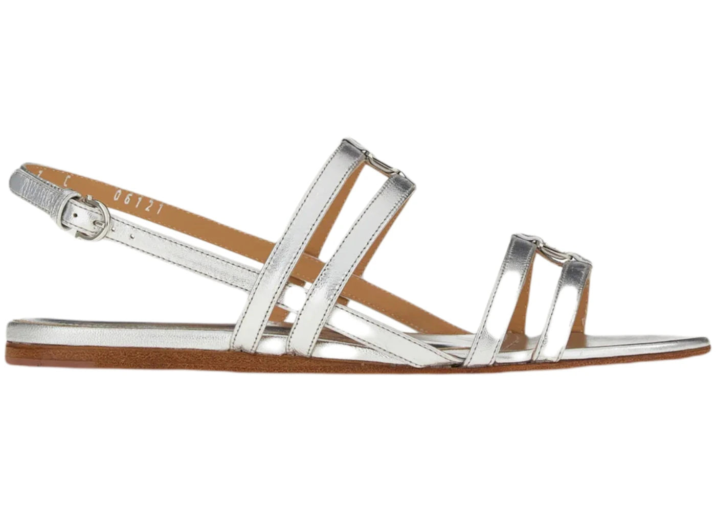 Ferragamo Typa Sandals Silver Silver (Women's)