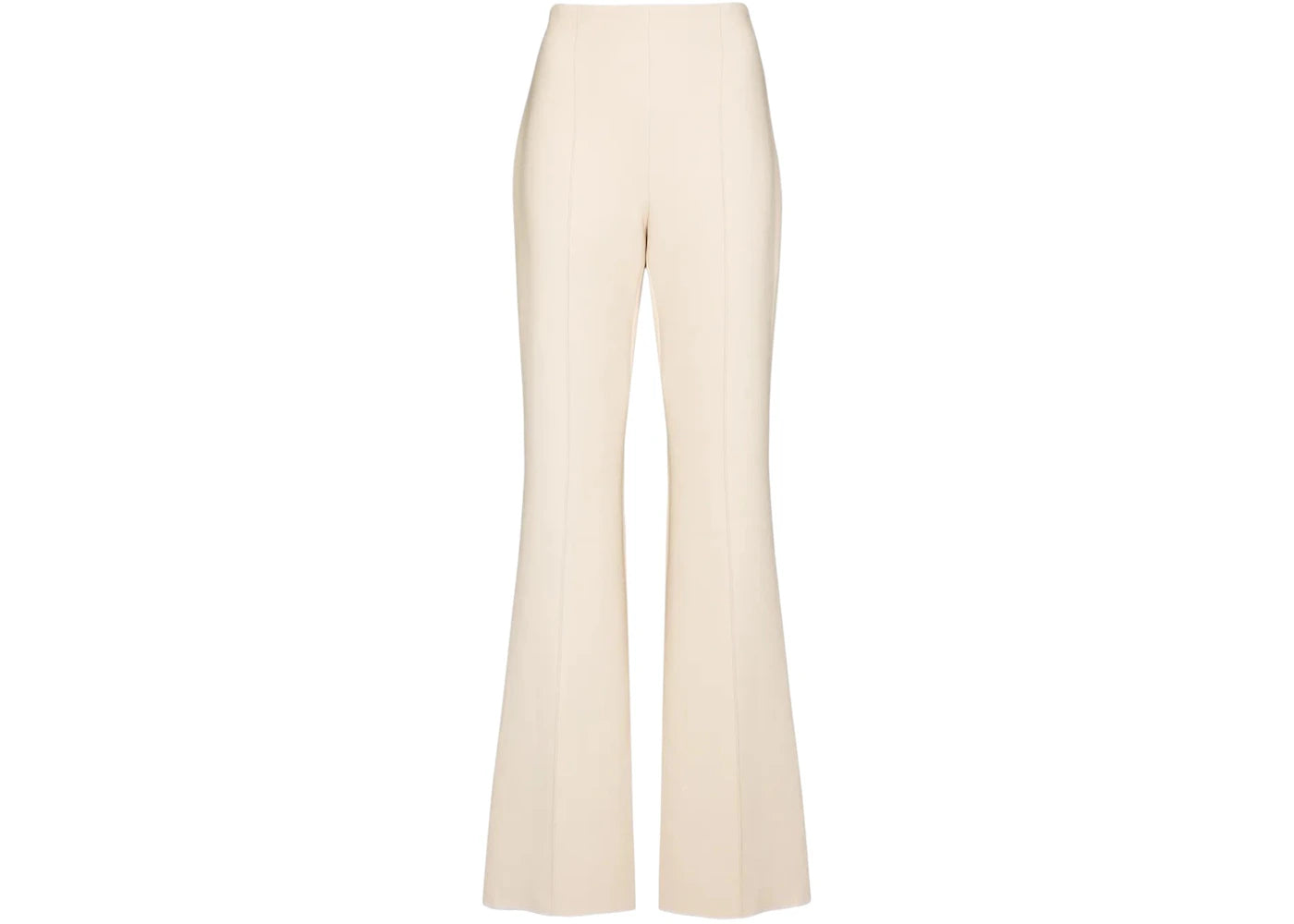 Ferragamo Women's High-Waist Flared Pant Beige/Khaki