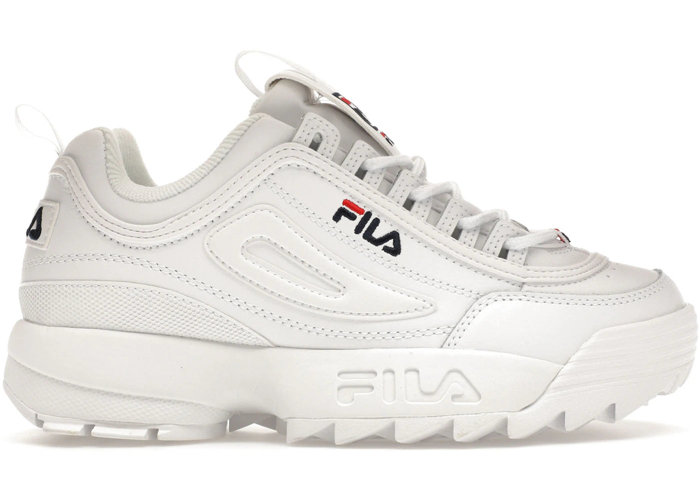 Fila Disruptor 2 White Navy Red