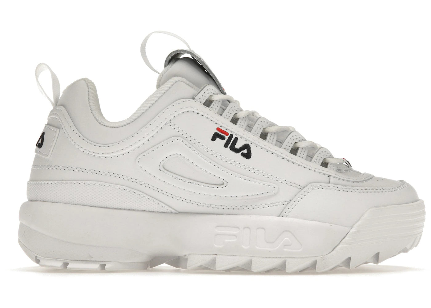 Fila Disruptor 2 White Navy Red (Women's)