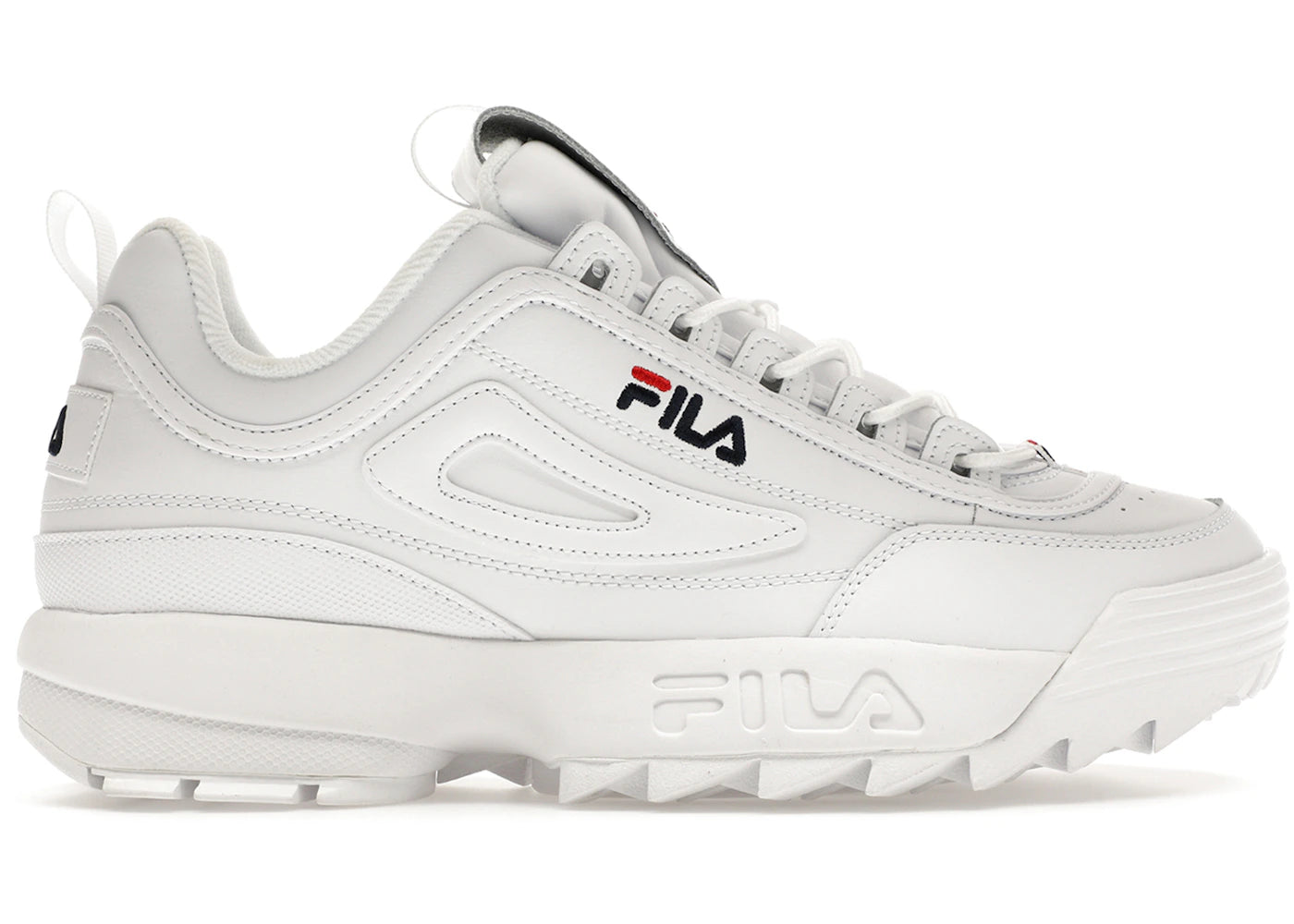 Fila Disruptor 2 Premium White Navy Red