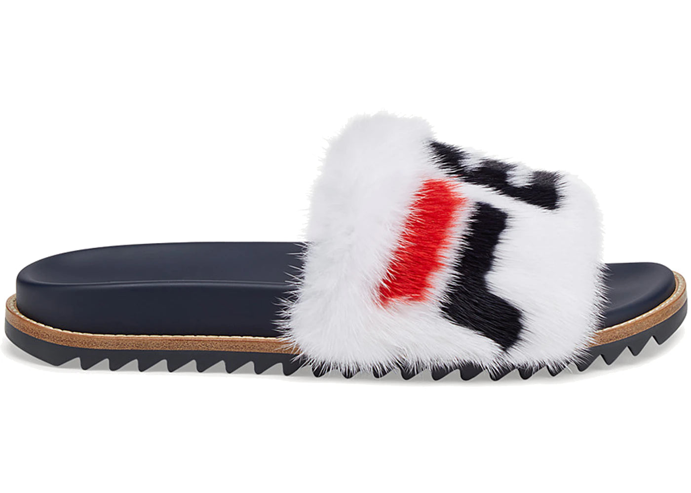 Fila Fendi Slides Mink White