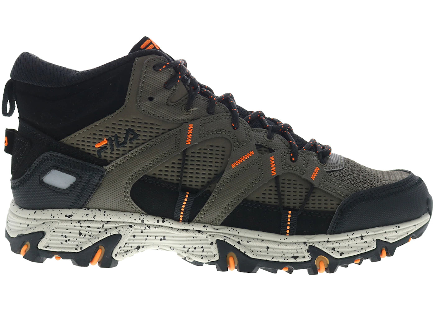 Fila Grand Tier Mid Brown Black Orange
