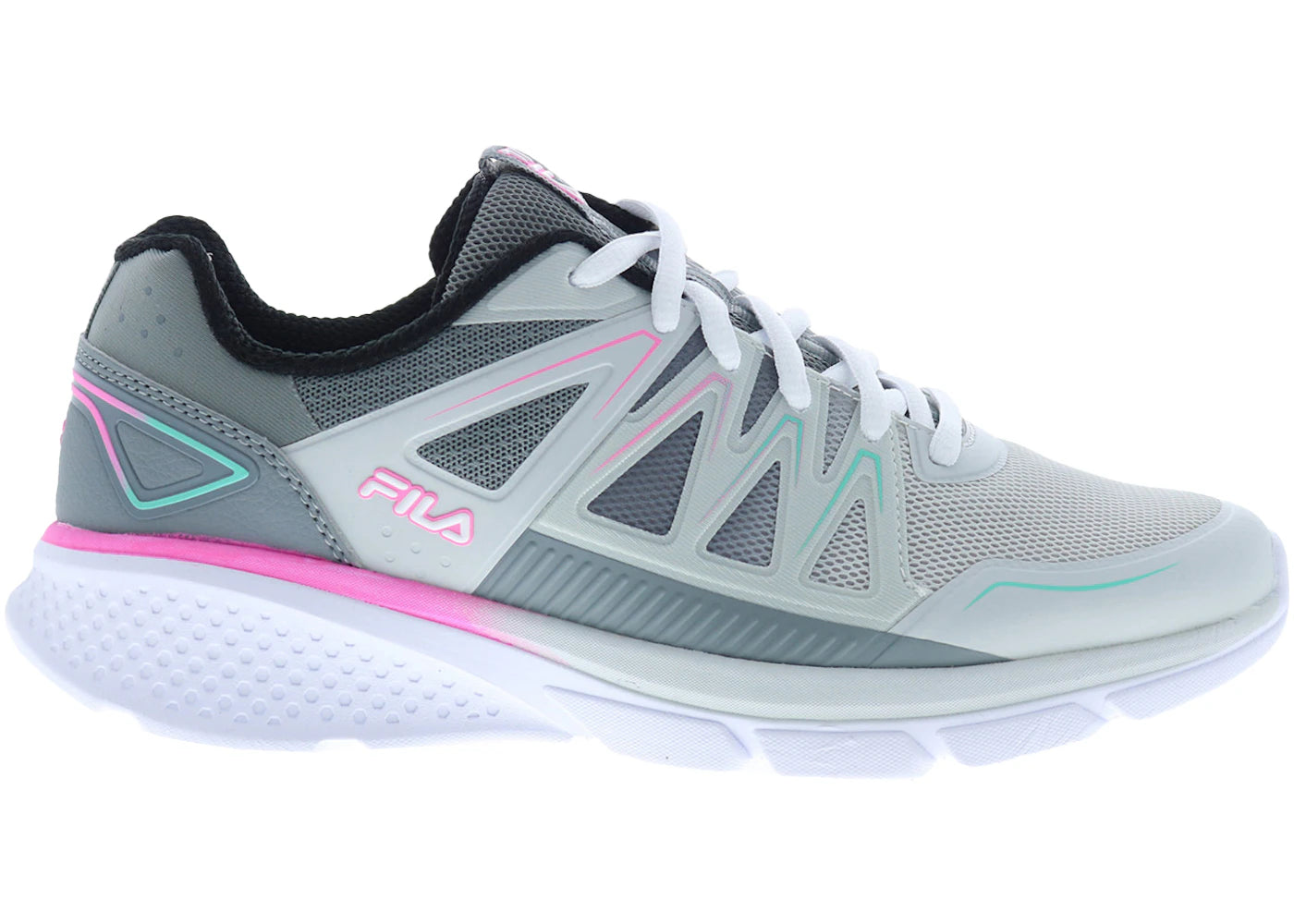 Fila Memory Speedstride Revo Grey Grey Pink (Women's)