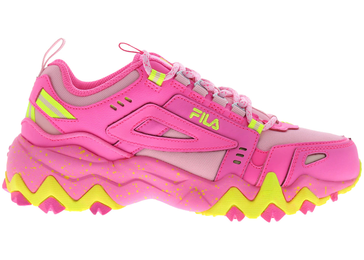 Fila Oakmont Trail Pink Yellow Yellow (Women's)