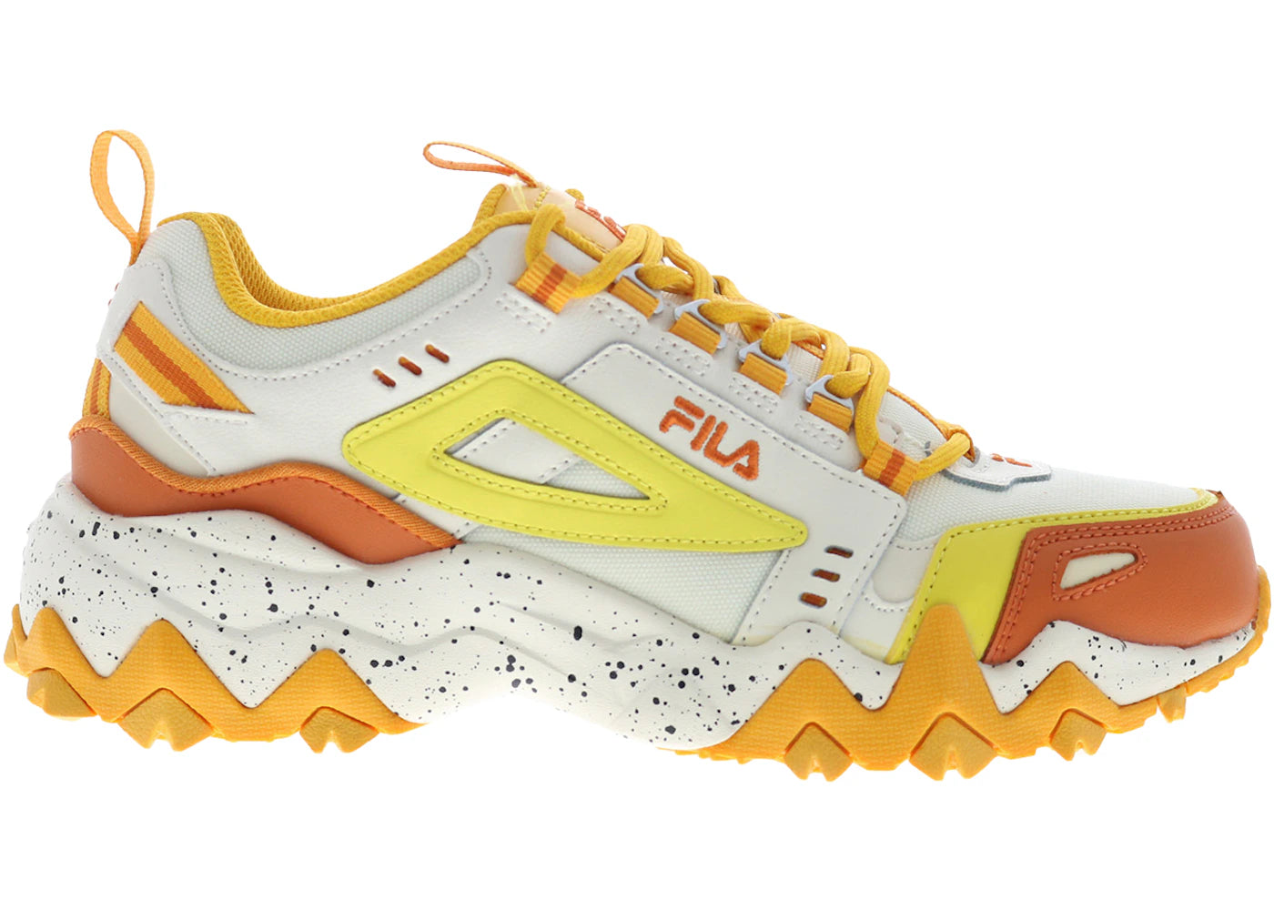 Fila Oakmont Trail White Yellow Yellow (Women's)