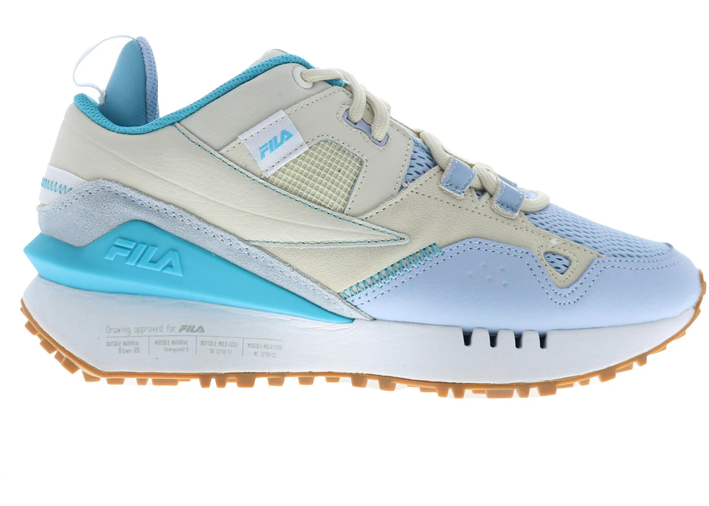 Fila Renno N Generation Mid Blue White White (Women's)