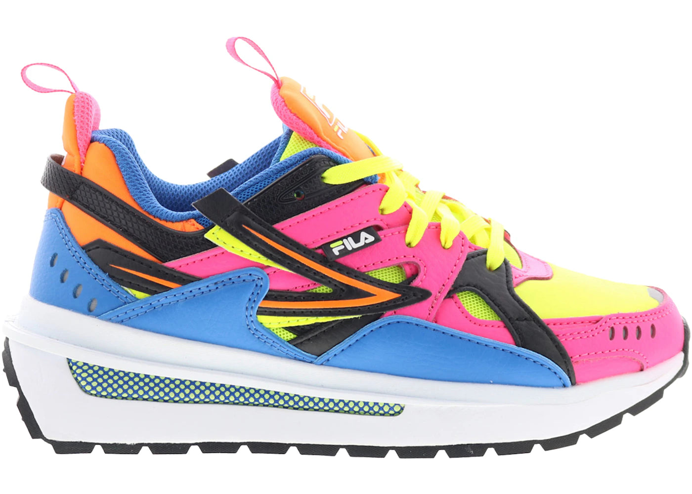 Fila Sandenal Yellow Pink Blue (Women's)