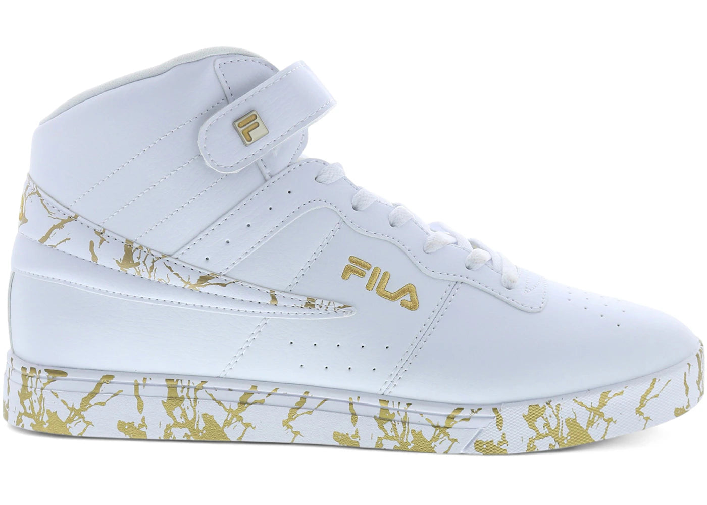 Fila Vulc 13 Mid Marble White Gold