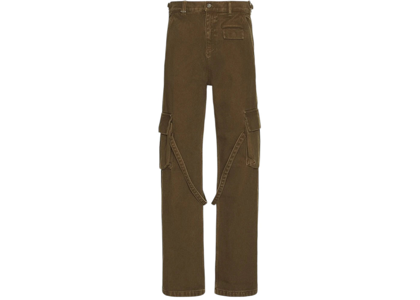 Flaneur Phone Pocket Cargo Trousers Pant Army Green