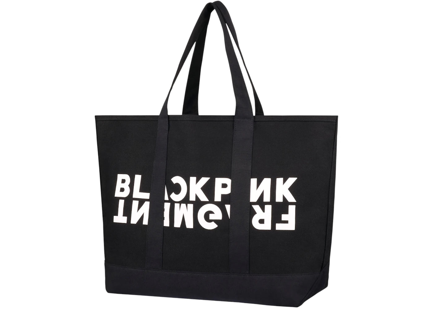 Fragment x BLACKPINK BLACKFRGMT Tote Bag Black