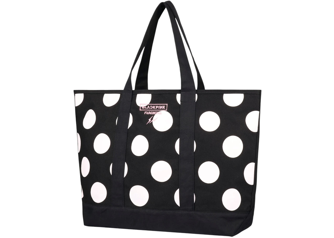 Fragment x BLACKPINK Dot Tote Bag Black