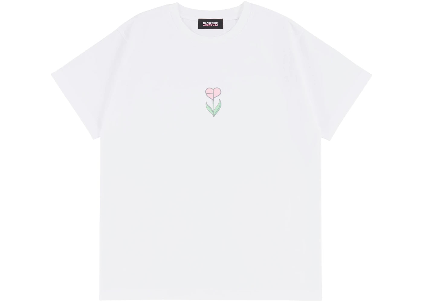Fragment x BLACKPINK Flower T-shirt White