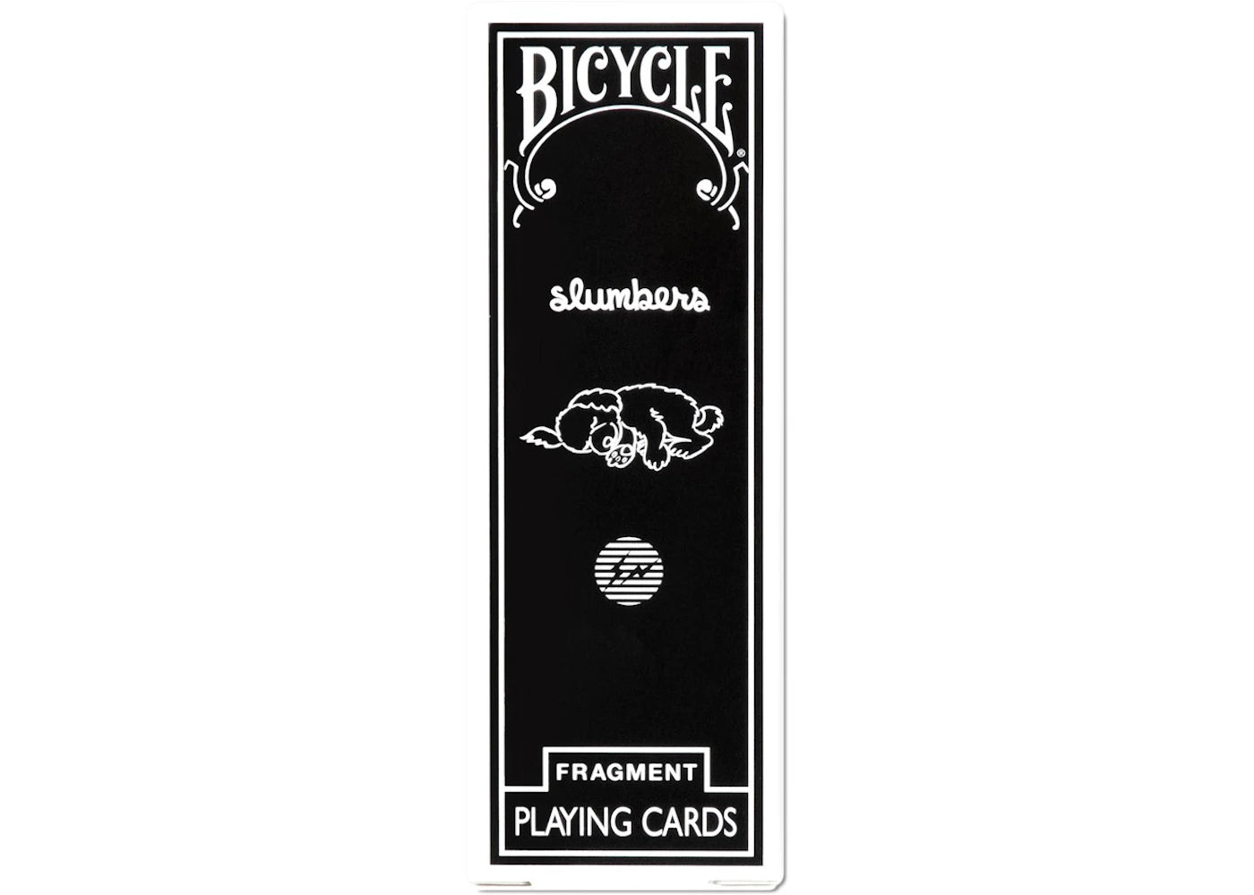 Fragment x Bicycle Thin Playing Cards Black