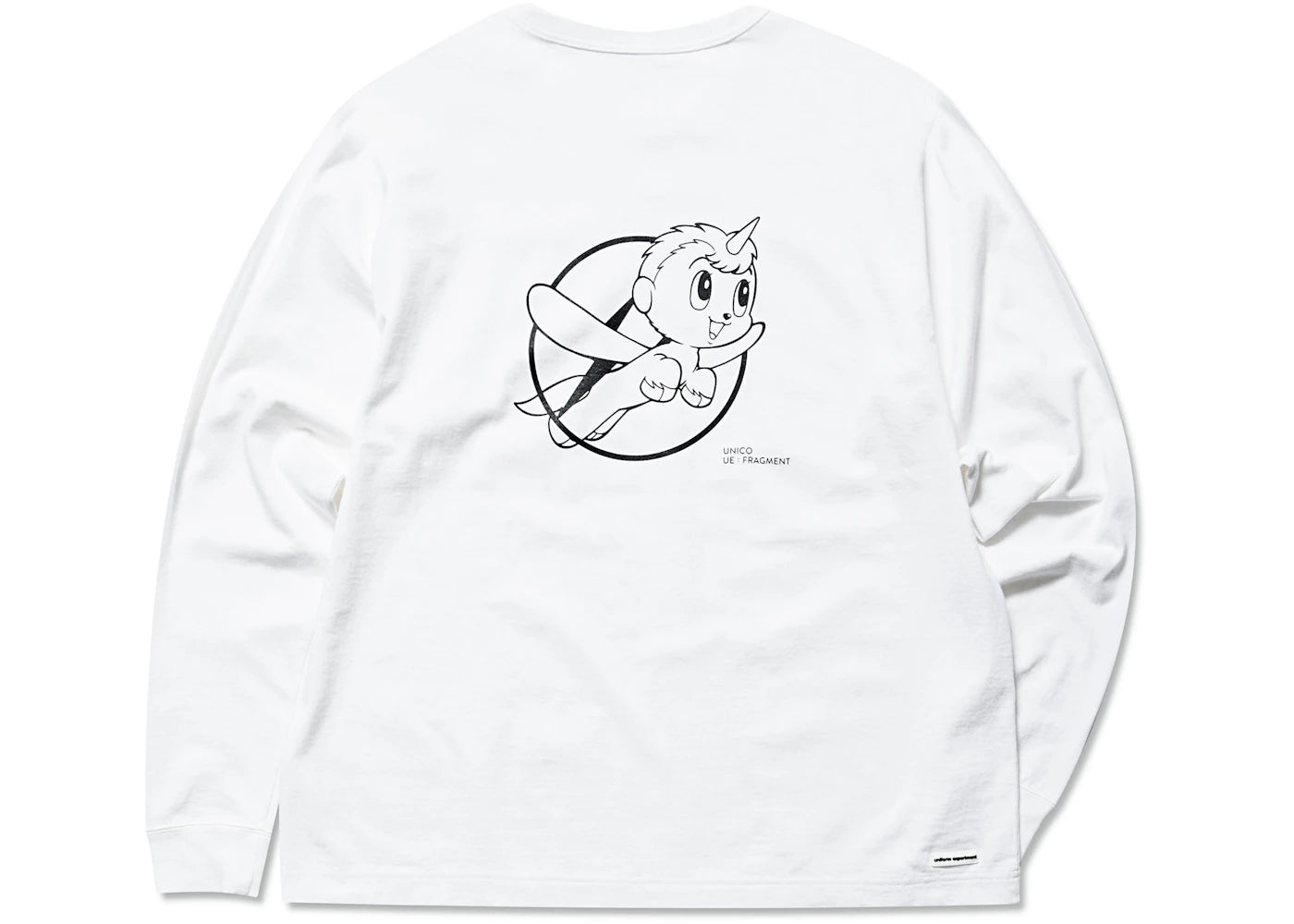 Fragment x Unico Wide Cut L/S Tee White