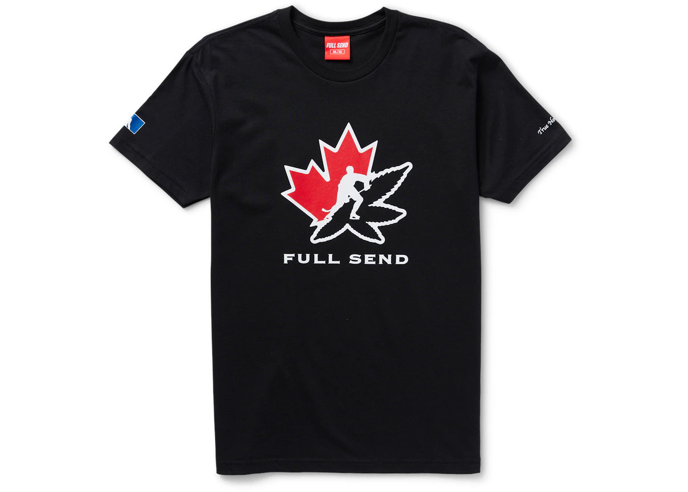 Full Send Canada Marijuana T-shirt Black