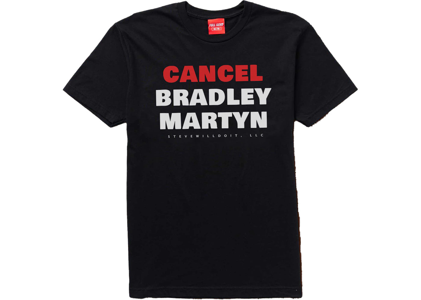 Full Send Cancel Bradley Martyn T-shirt Black