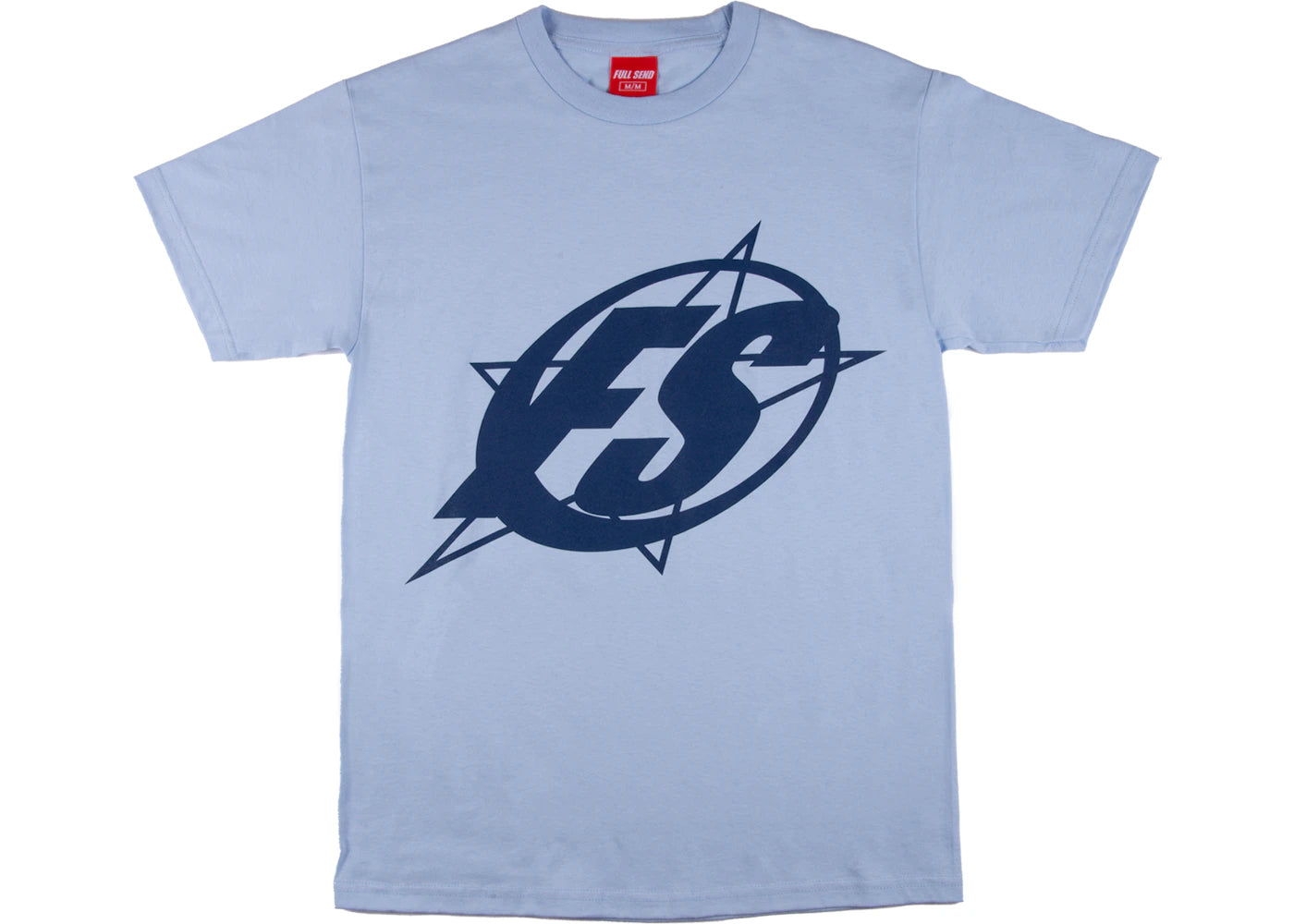 Full Send FS Star Tee Light Blue