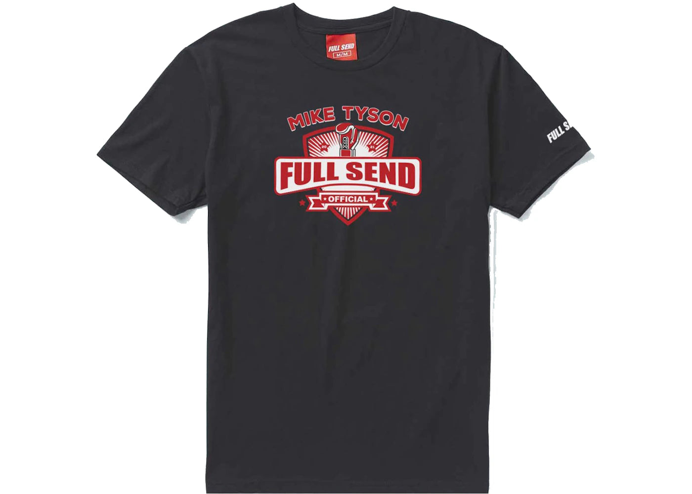 Full Send Mike Tyson Official Tee Black