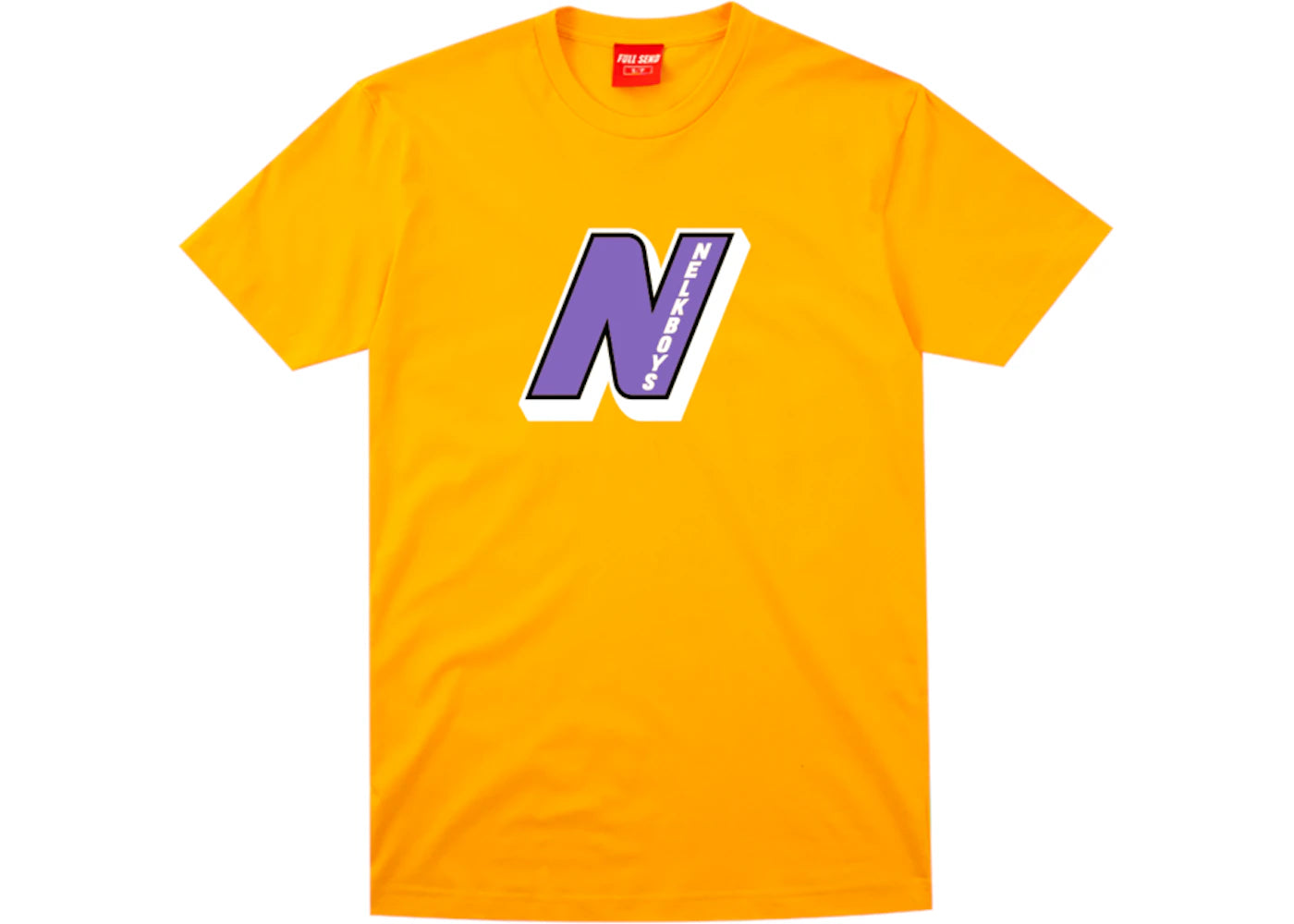Full Send NELK Boys Tee Gold
