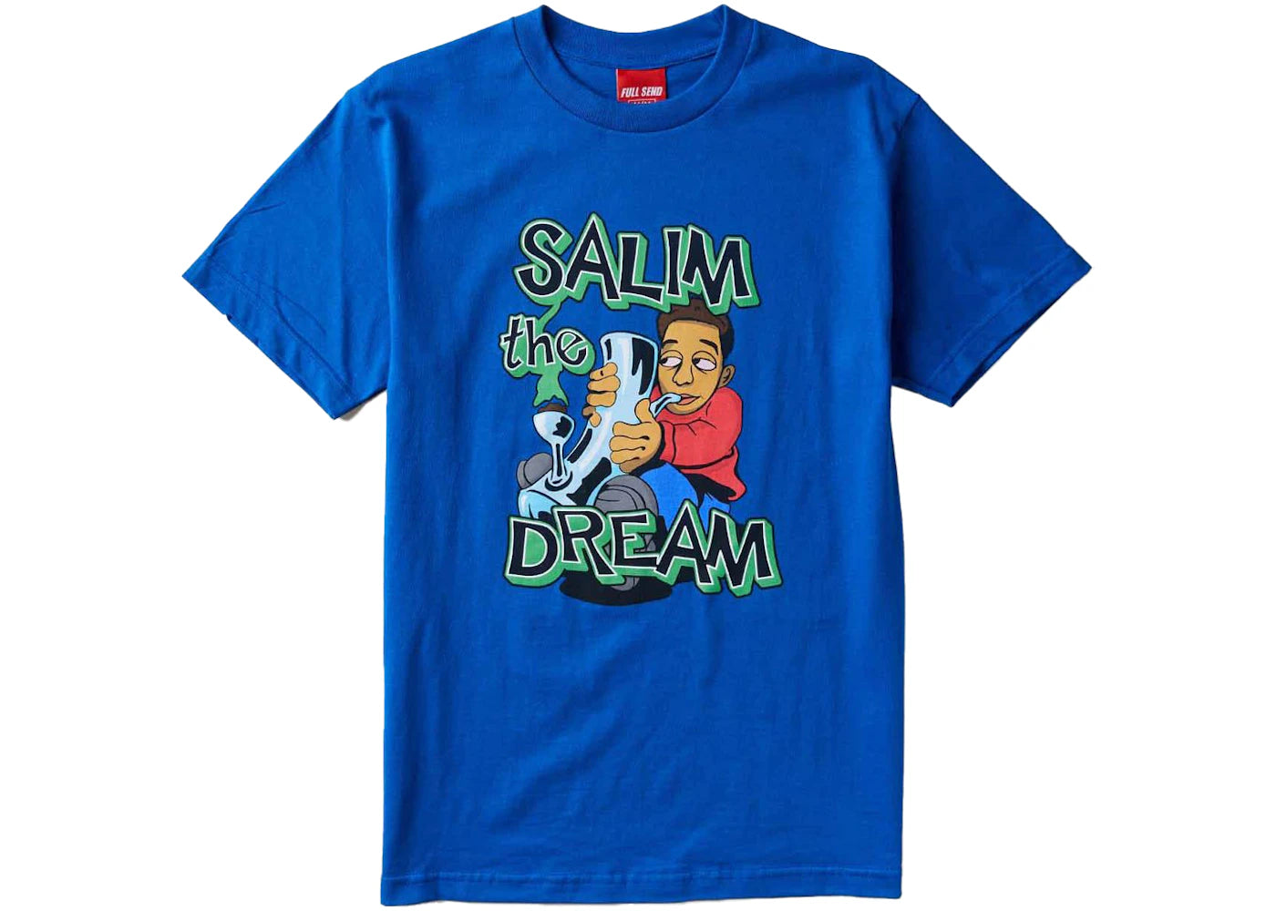 Full Send Salim The Dream Tee Blue