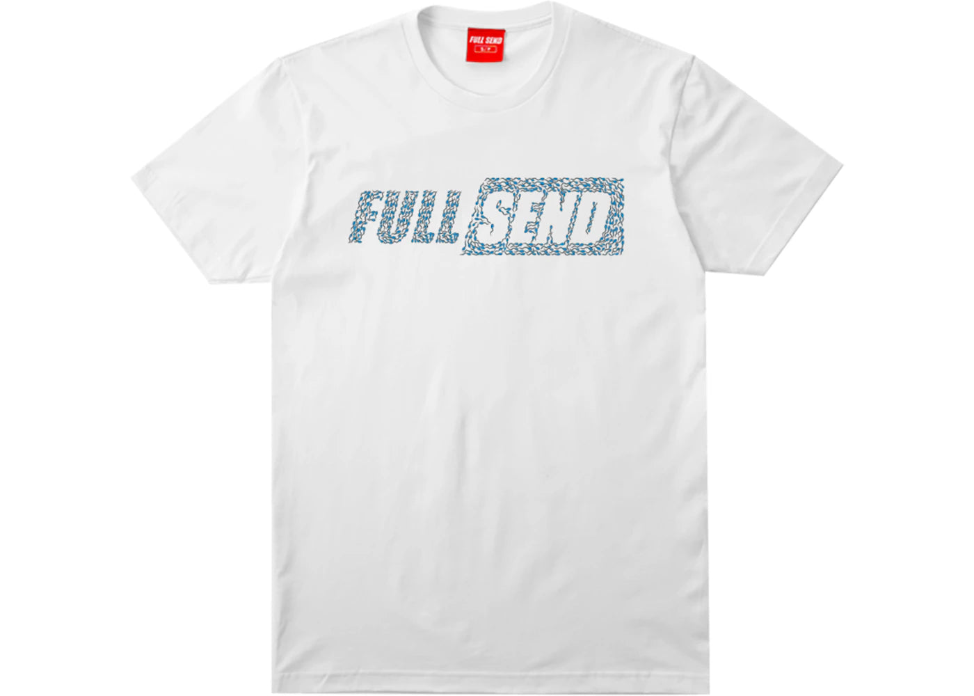 Full Send Swimmers Tee White