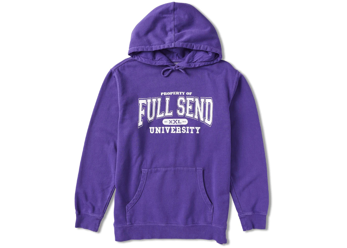 Full Send University Texas Christian Hoodie Purple