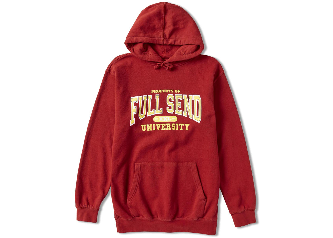 Full Send University USC Hoodie Red