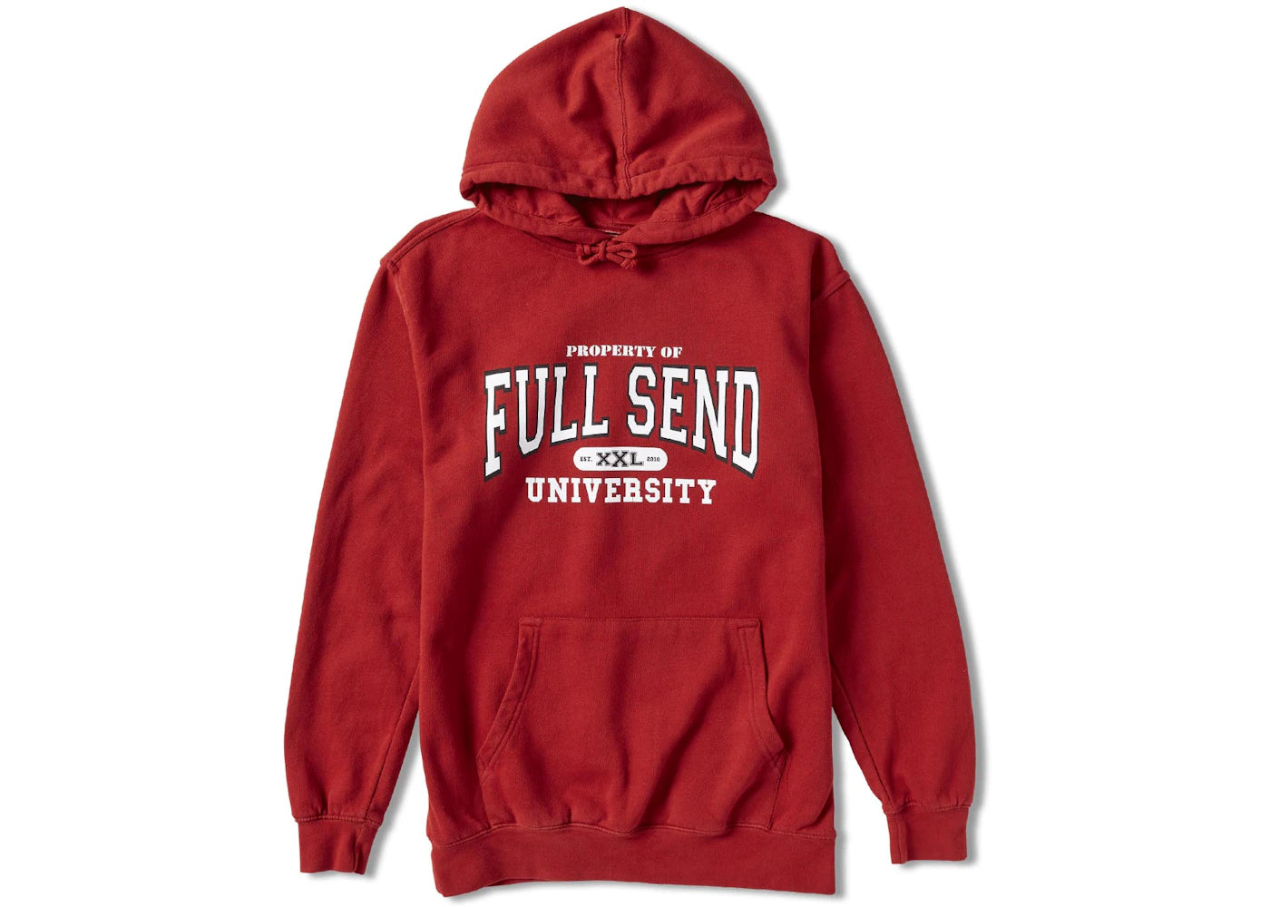 Full Send University Utah Hoodie Red