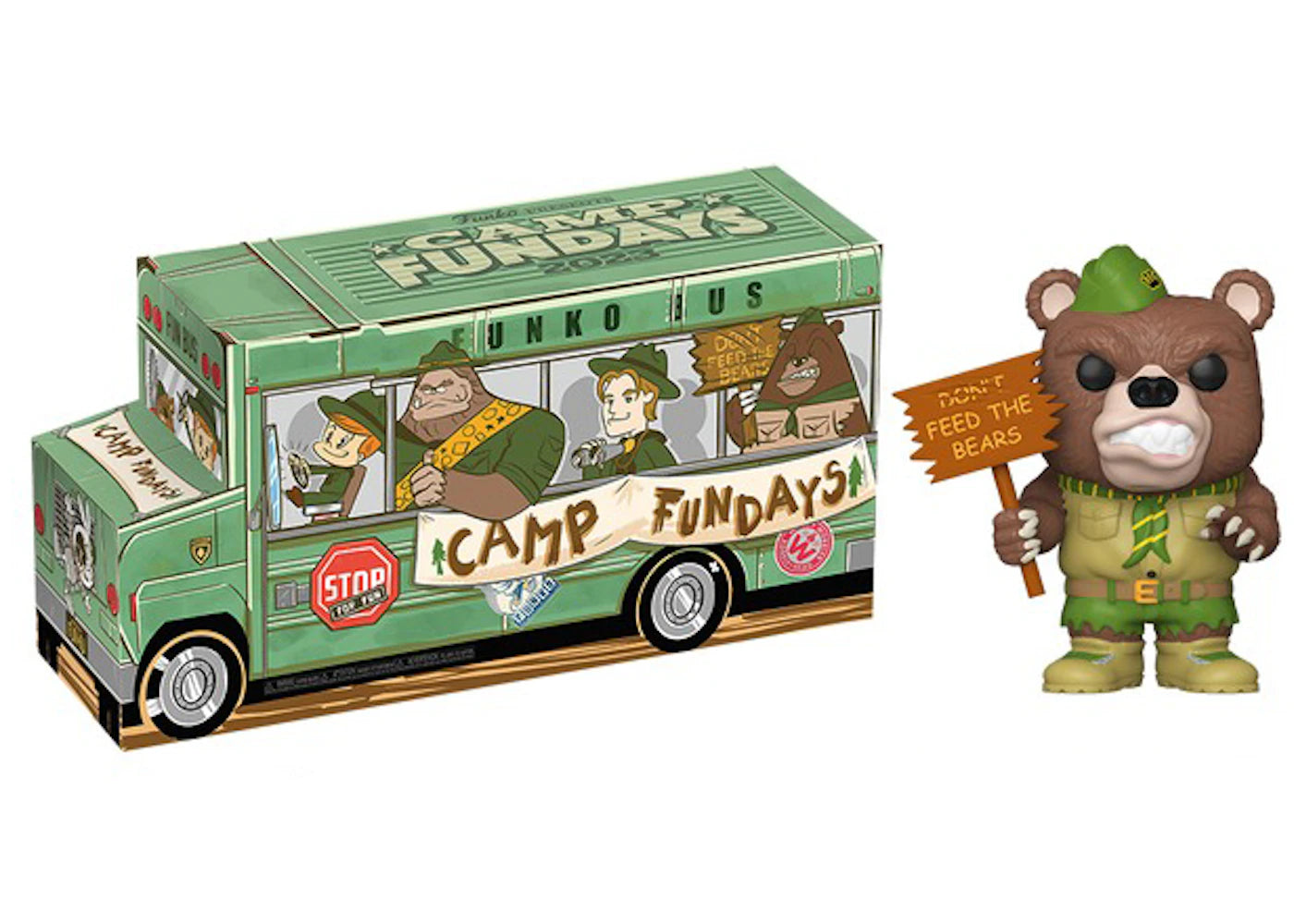 Funko Camp Fundays 2023 Funamuck Bears Box of Fun