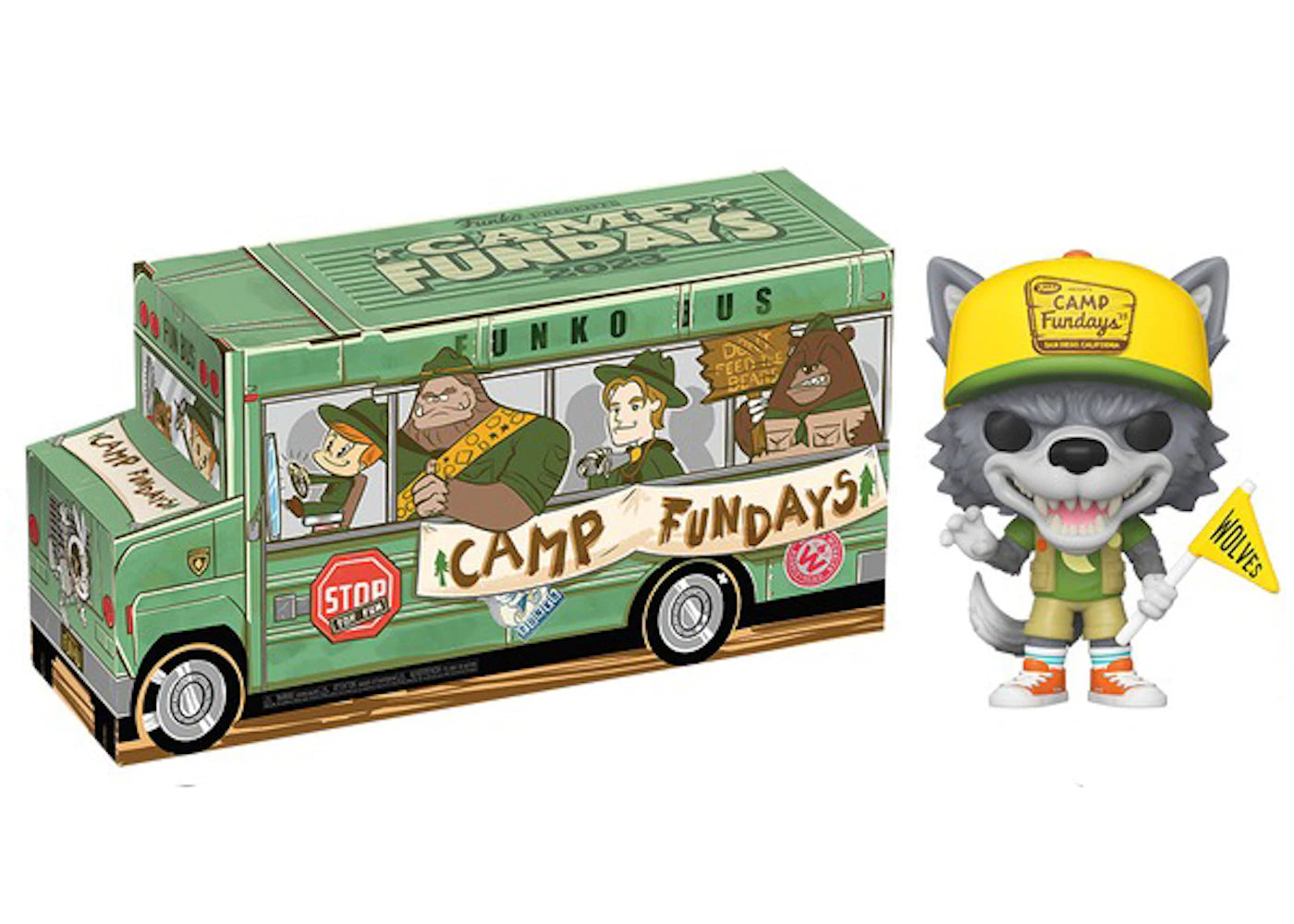 Funko Camp Fundays 2023 Protomoa Wolves Box of Fun