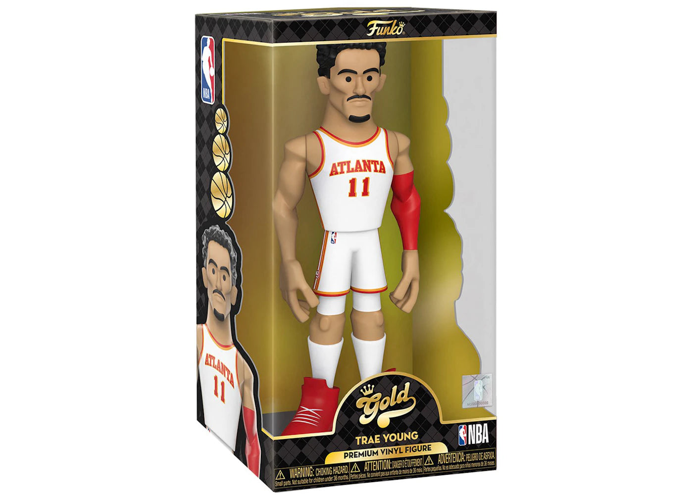 Funko Gold NBA Atlanta Hawks Trae Young 12 Inch Vinyl Figure