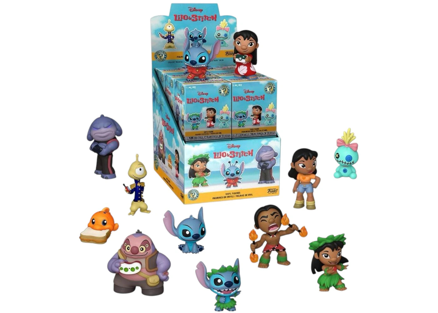 Funko Mystery Minis Lilo and Stitch Sealed Case (12 Blind Boxes)