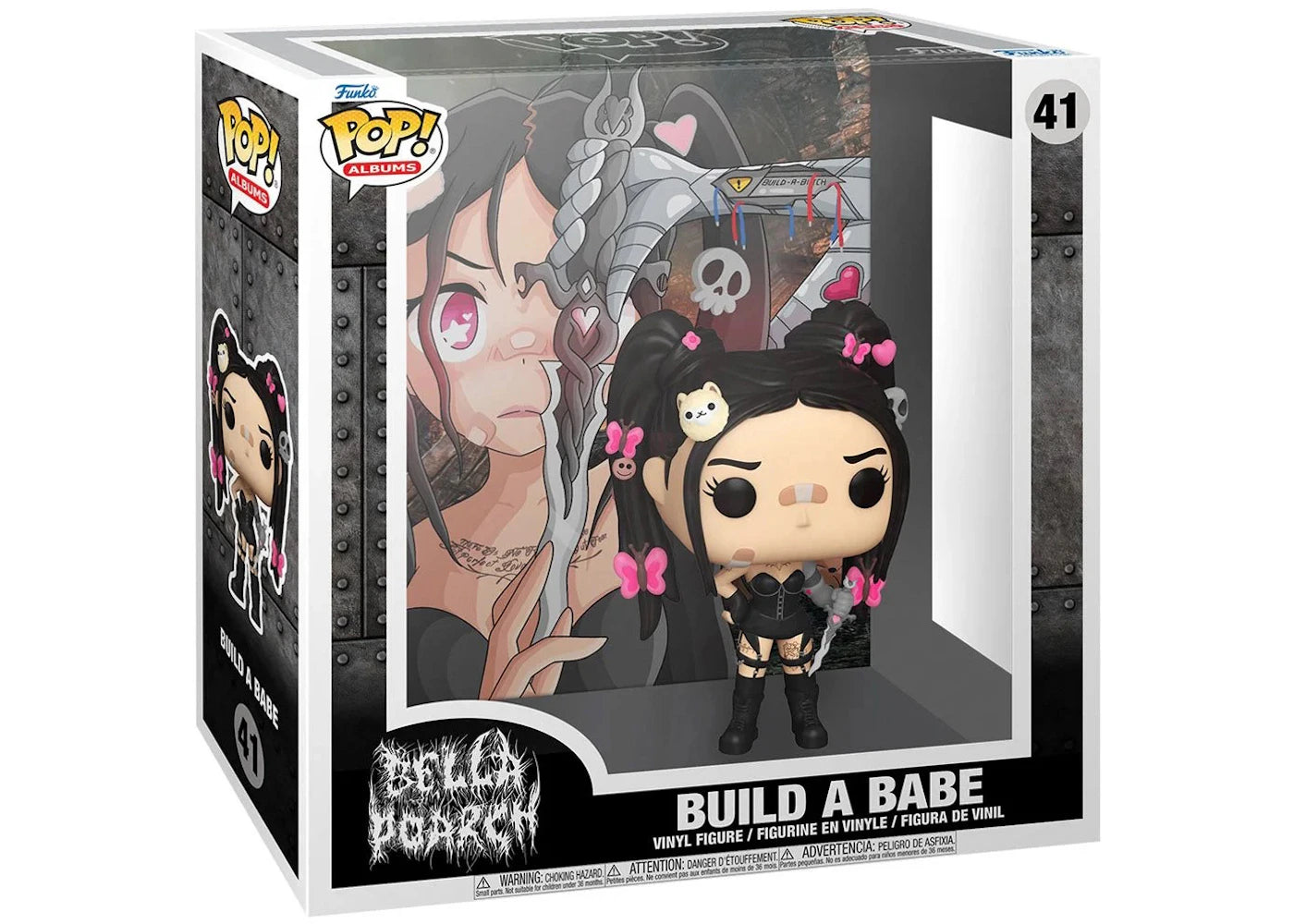 Funko Pop! Albums Bella Poarch Build A Babe Figure #41